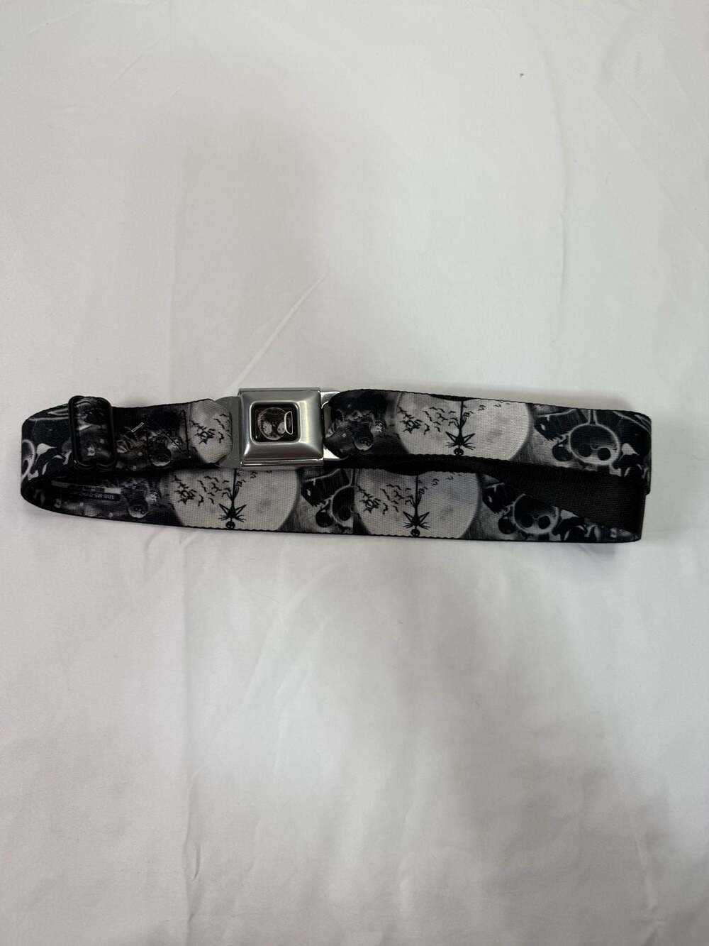 Buckle-Down The Nightmare Before Christmas Black and White Seatbelt Belt